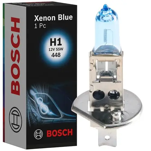 ŻARÓWKA H1 BOSCH XENON BLUE 12V 55W Szybka wysyłka