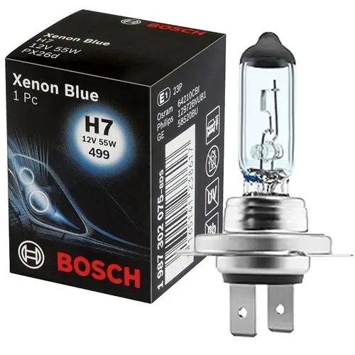 ŻARÓWKA H7 55W 12V XENON BLUE BOSCH Obniżka ceny
