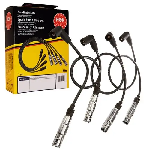 KABLE PRZEWODY ZAPŁONOWE A3 8P A4 B6 B7 GOLF T5 MULTIVAN CADDY PASSAT B5 Wyjątkowa oferta