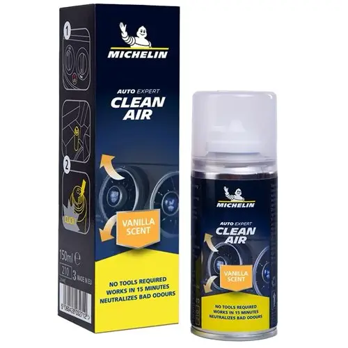 Środek do Odgrzybiania Klimatyzacji Michelin Clean Air Vanilla Scent Wyprzedaż