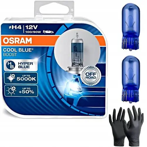 Oferta Żarówki h4 osram 5500k cool blue boost + w5w white