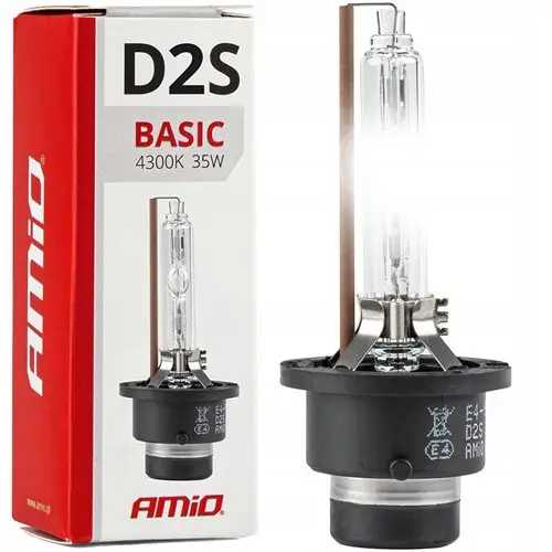 Żarówka żarnik palnik ksenon xenon d2s amio barwa 4300 kelwinów 1sztuka Wyjątkowa oferta