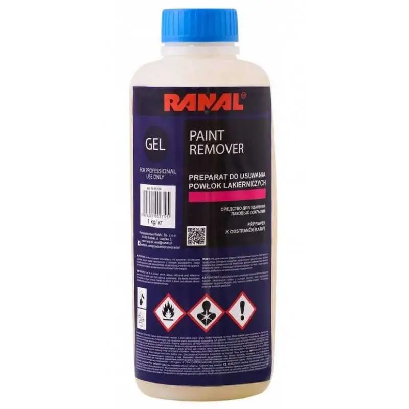 Najlepsza cena RANAL Paint Remover preparat do usuwania powłok 1kg