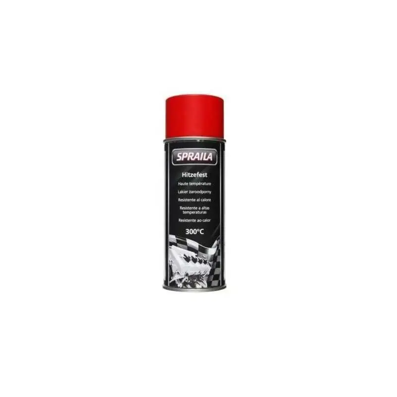 Sprawdź teraz SPRAILA żaroodporna 300°C 400ml - czerwony