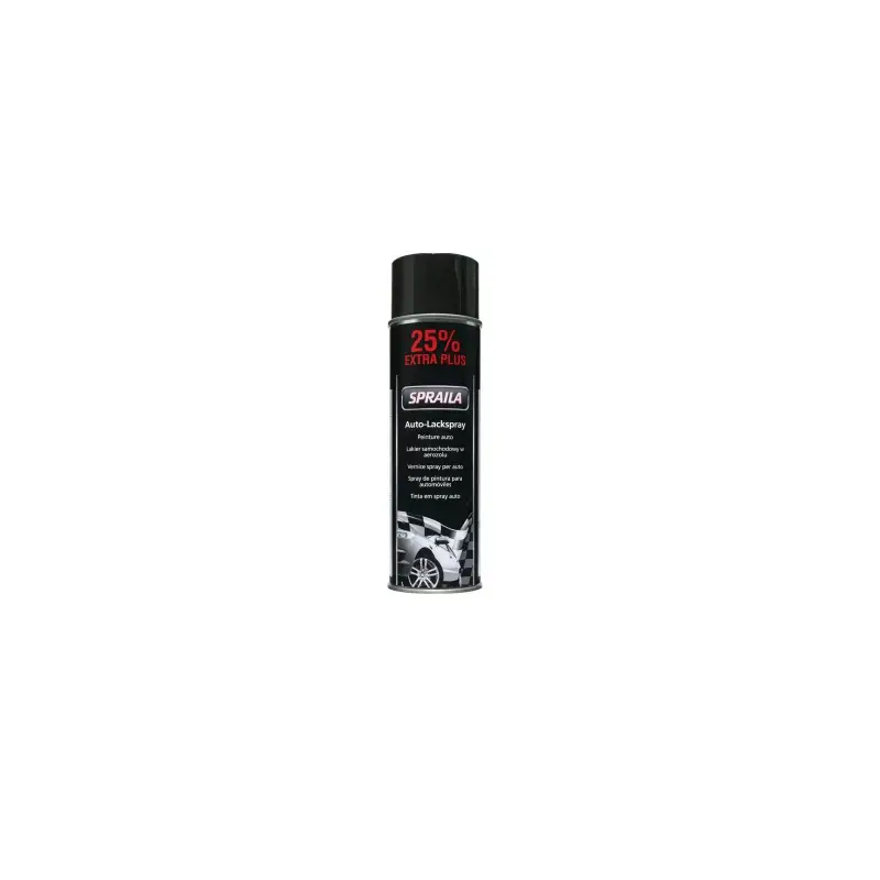 Darmowa dostawa SPRAILA lakier akrylowy 500ml - czarny połysk
