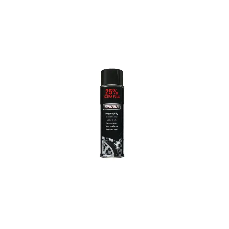 Tani SPRAILA lakier do felg 500ml - czarny