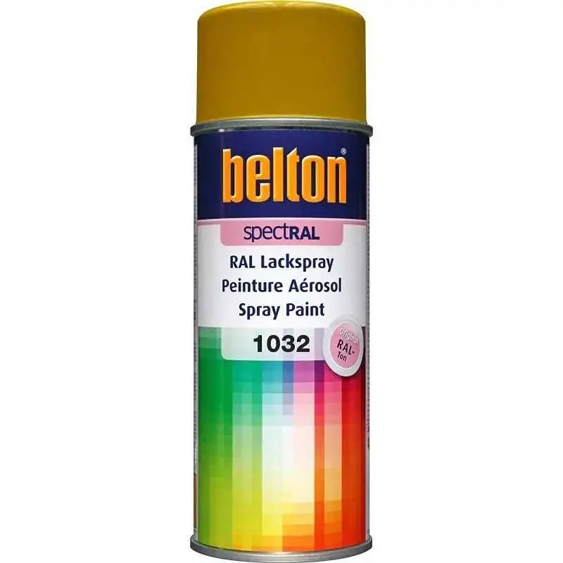 Oferta czasowa BELTON lakier w sprayu RAL 1032 ciemna cytryna 400ml