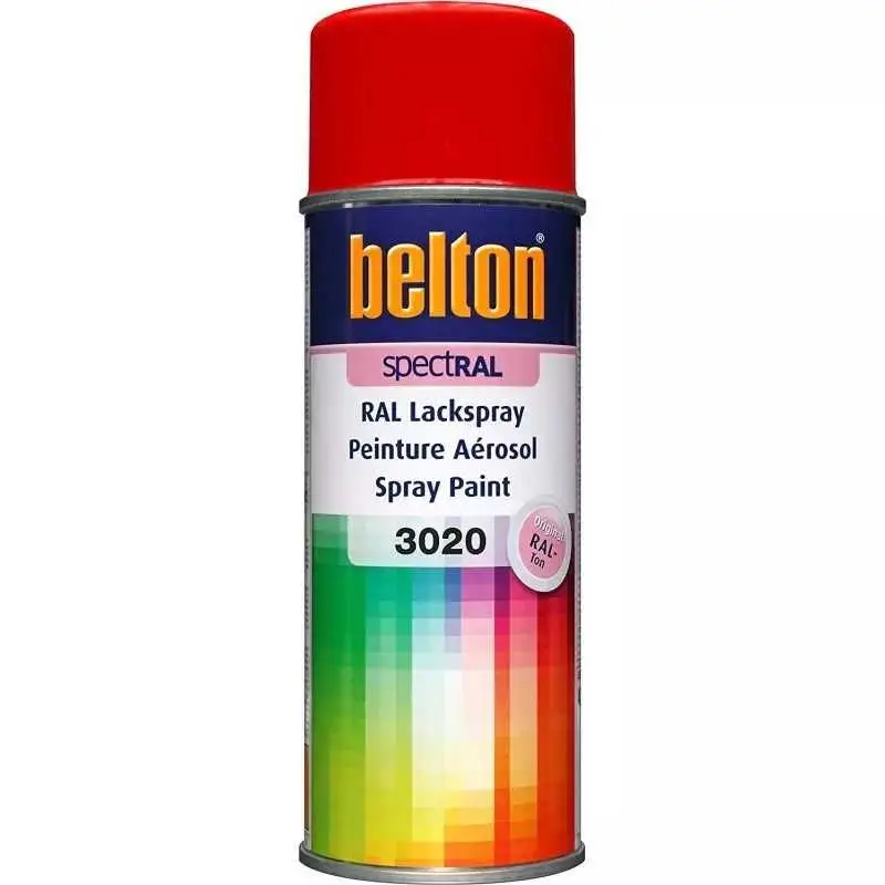 BELTON lakier w sprayu RAL 3020 czerwony 400ml Oferta