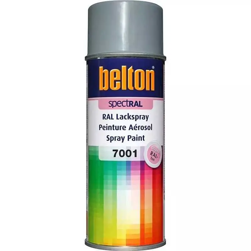BELTON lakier w sprayu RAL 7001 szara stal 400ml Wyprzedaż