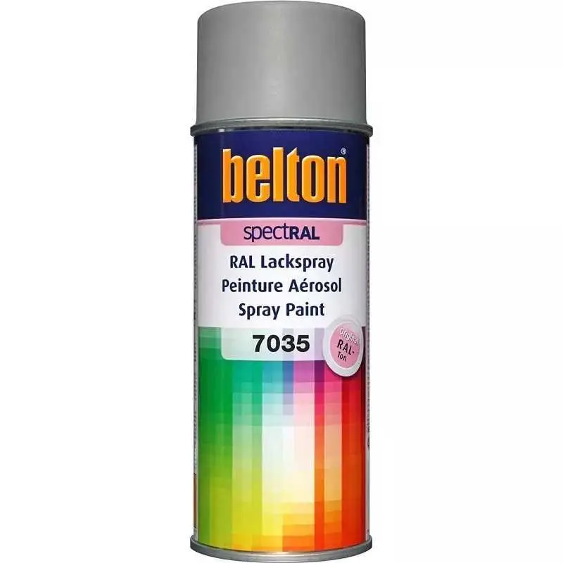 BELTON lakier w sprayu RAL 7035 szary jasny 400ml Szybka wysyłka