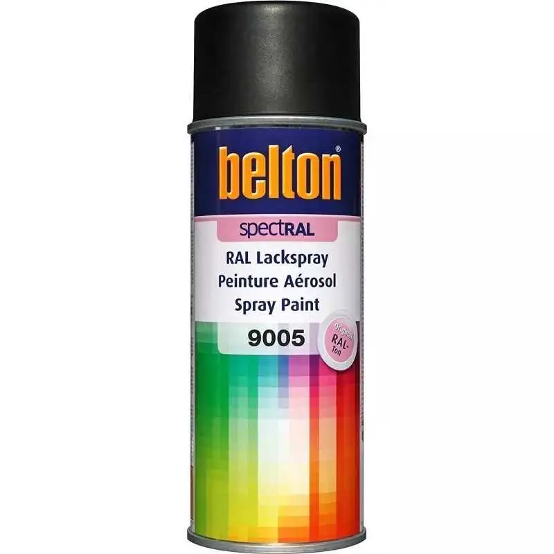 BELTON lakier w sprayu RAL 9005 czarny 400ml Szybka dostawa