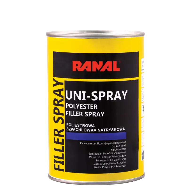 Darmowa dostawa RANAL Szpachlówka Natryskowa UNI-SPRAY 1,2 kg