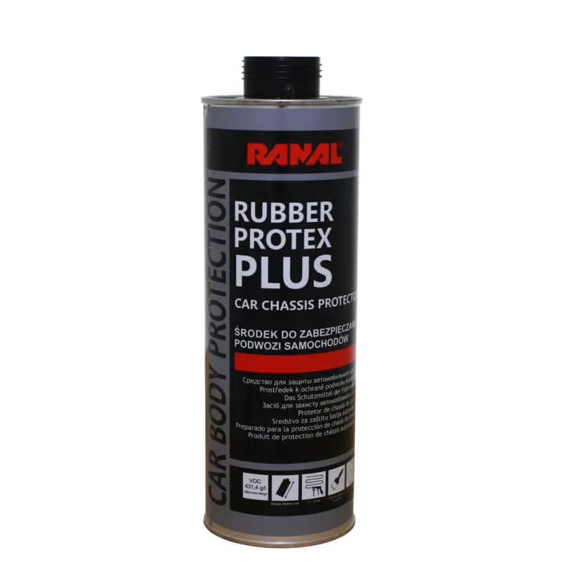 Nowy RANAL konserwacja podwozia Rubber Protex PLUS 1L