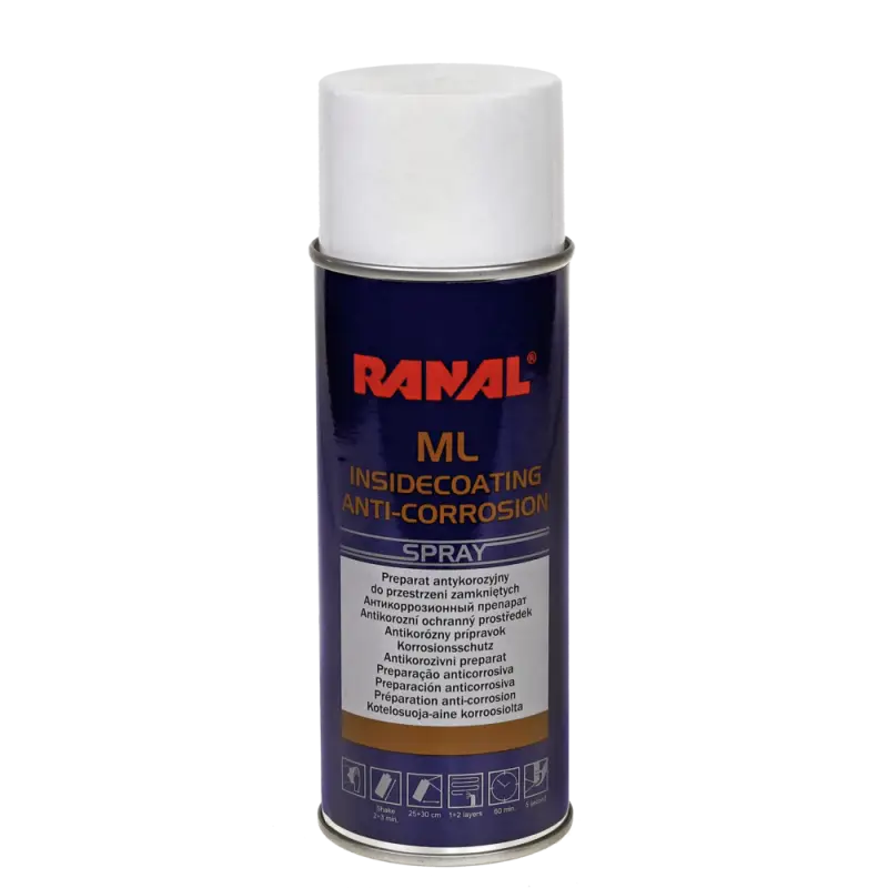 Dodaj do koszyka RANAL antykorozyjny środek do profili ML 400ml spray transparentny