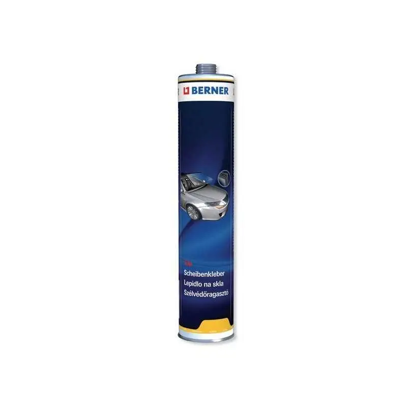 Okazja BERNER Klej do szyb 310ml TOP czarny