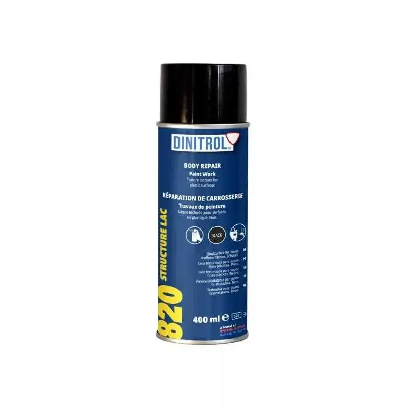 DINITROL struktura na plastik 820 czarny 400ml Kup teraz
