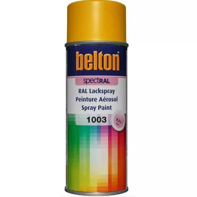 Wyprzedaż BELTON lakier w sprayu kolor RAL 1003 ż&oacute;łty sygnałowy 400ml