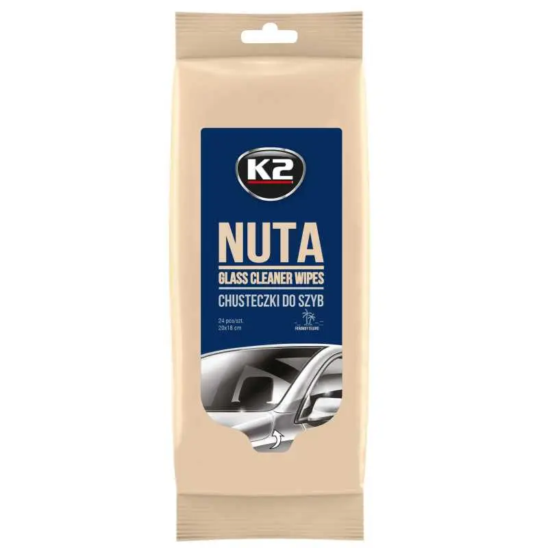Nowość K2 NUTA Ściereczki do mycia szyb 24szt