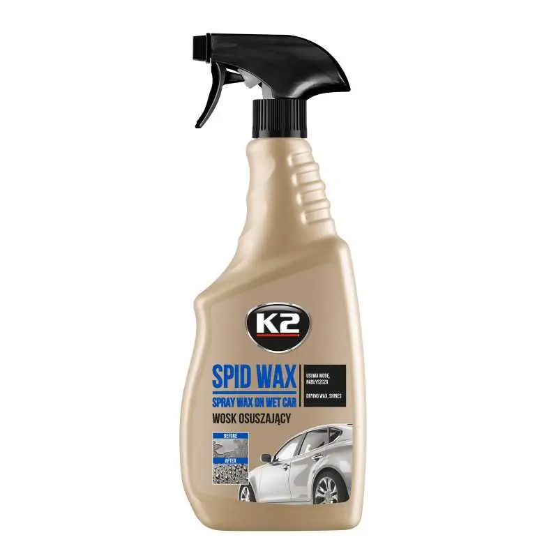 K2 Spid Wax Syntetyczny Wosk Osuszający Spray 750ml Hit sprzedaży