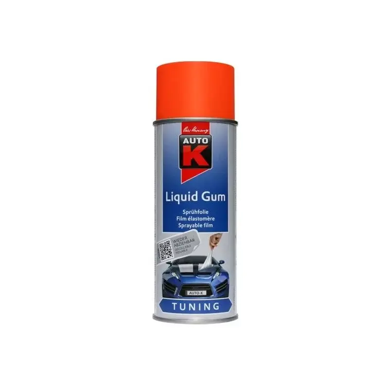 AUTO-K guma w areozolu 400ml neon orange Ekspresowa dostawa