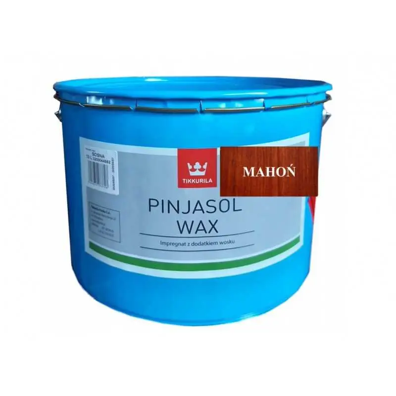 TIKKURILA impregnat do drewna z woskiem mahoń 10L Darmowa dostawa