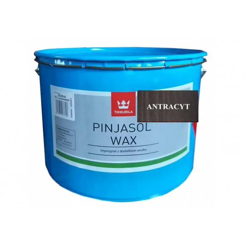 Ograniczona ilość TIKKURILA impregnat do drewna z woskiem antracyt 10L