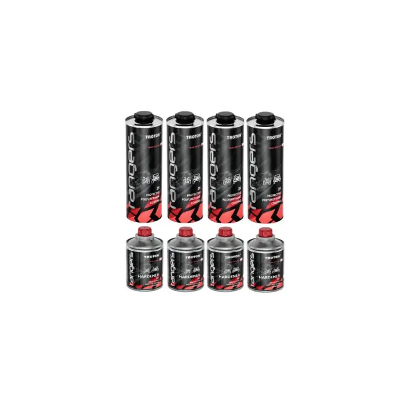 Oferta TROTON Rangers Powłoka Czarna 1kg 2k 3:1+utw 0,33kg x4