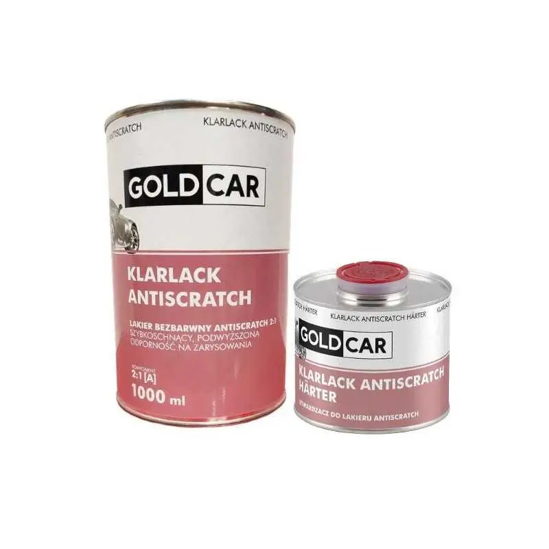Goldcar klarlack lakier bezbarwny antiscratch 1L Cena promocyjna