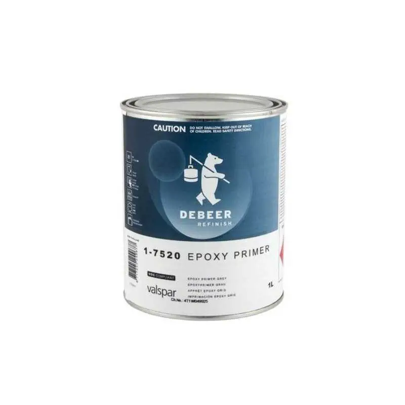 Oferta czasowa DEBEER Podkład epoksydowy 1-7520 szary 1L