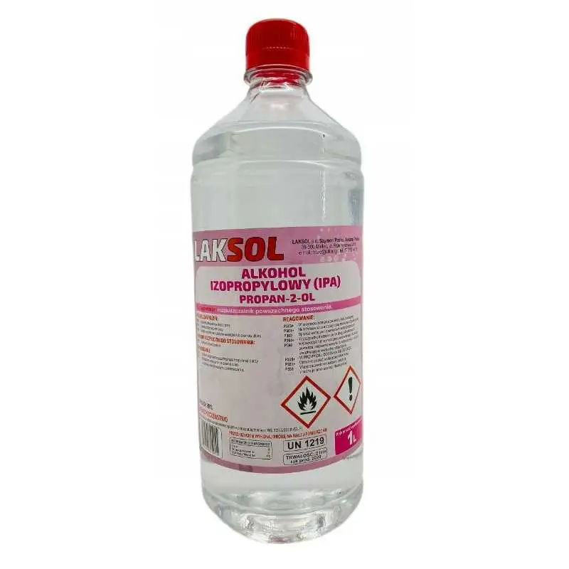 Nowy LAKSOL Alkohol Izopropylowy 1L