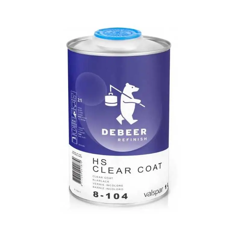 Promocja DEBEER Lakier bezbarwny HS 8-104 1L