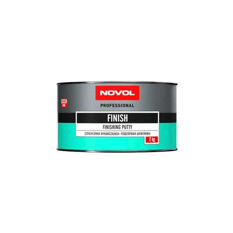 Hit sprzedaży NOVOL Szpachlówka Wykańczająca FINISH 2kg