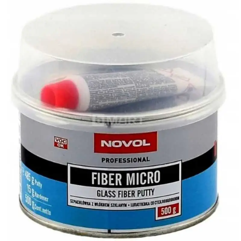Kup teraz NOVOL Fiber Micro Szpachlówka z Włóknem Szklanym 500g