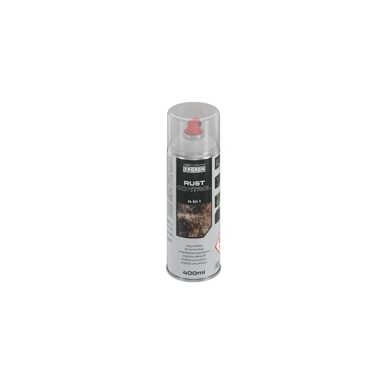 Darmowy zwrot TROTON Rust Control 4w1 RAL 9010 biały 400ml &ndash; farba antykorozyjna w sprayu