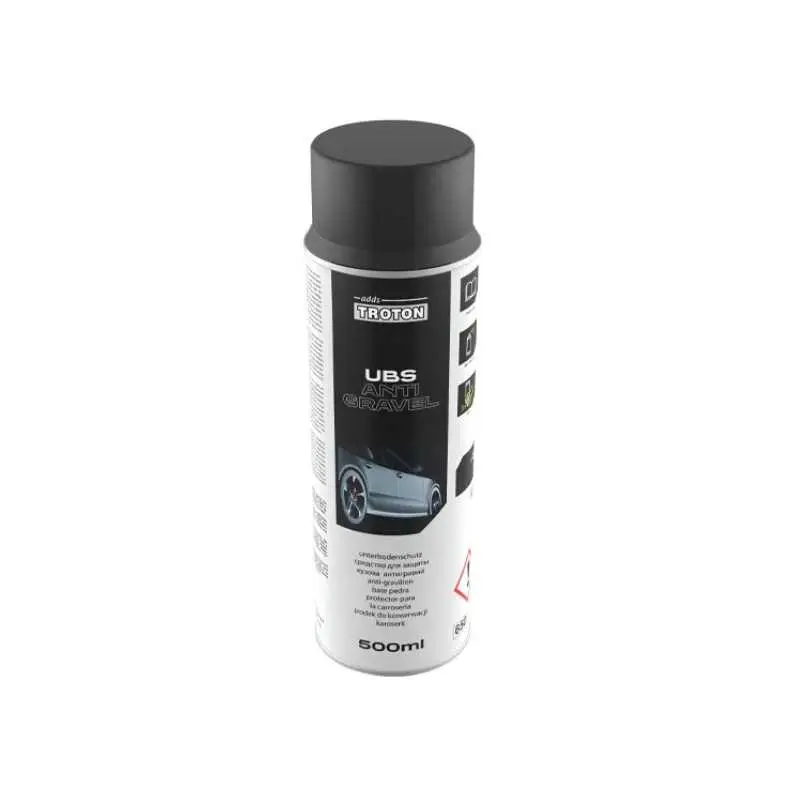 Najlepsza cena TROTON środek ochrony karoserii UBS Anti-Gravel baranek czarny 500ml spray