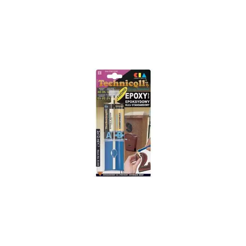 TECHNICQLL Klej Epoksydowy Standardowy 2x 12ml Premium