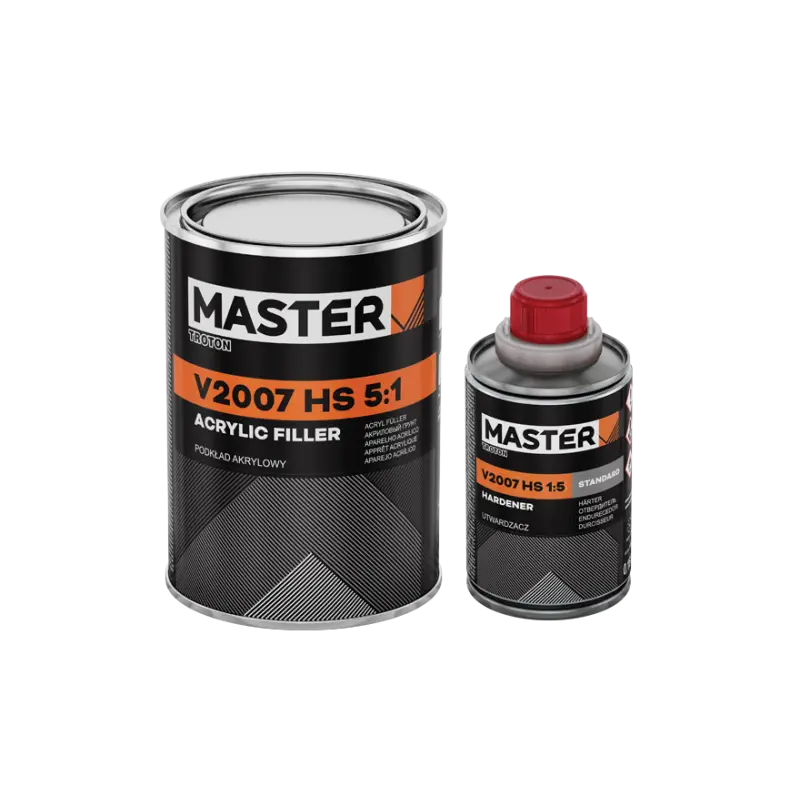 TROTON Master Podkład akrylowy wypełniający V2007 HS 5:1 RAL 7012 grafit 0,8L + utwardzacz 0,16L Dodaj do koszyka