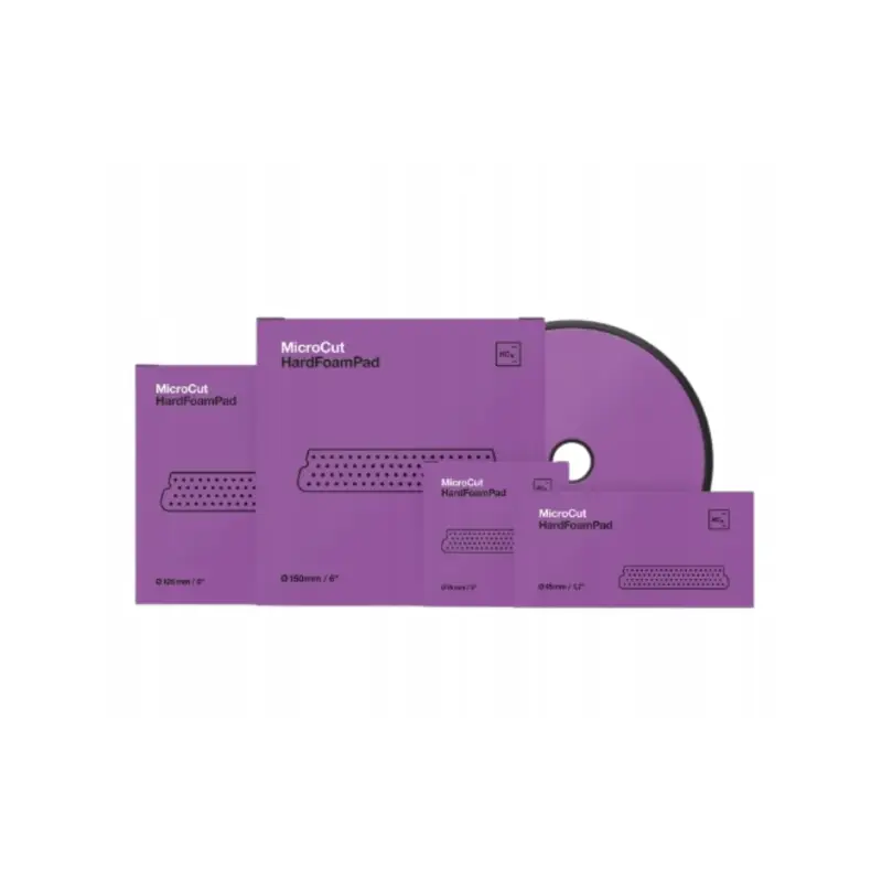 Darmowy zwrot KOCH CHEMIE pad polerski twardy fioletowy MICRO CUT HARD 76x25mm