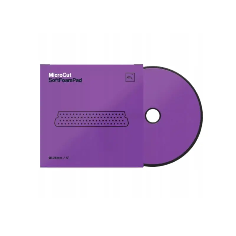 KOCH CHEMIE pad polerski fioletowy miękki MICRO CUT SOFT 126x25mm Zniżka