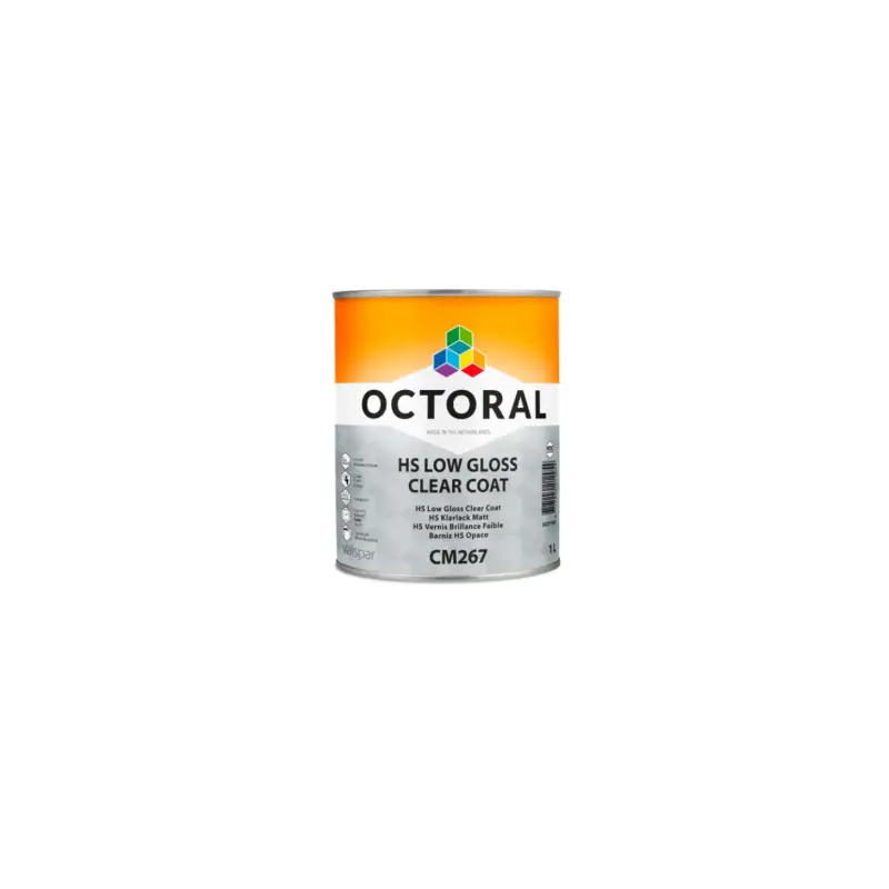 OCTORAL lakier bezbarwny matowy HS CM267 Low Gloss 1L Nie przegap