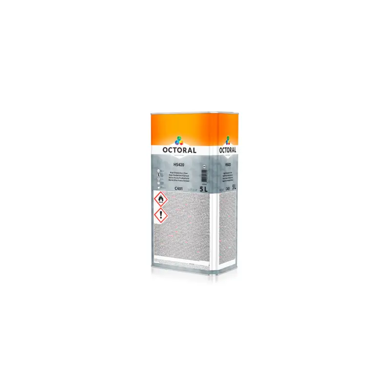 Ostatnie sztuki OCTORAL lakier bezbarwny HS420 C401 Air Dry 5L