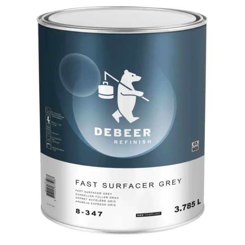 DEBEER podkład Fast Surfacer 8-347, 8-34710, 8-34740 Wysoka jakość