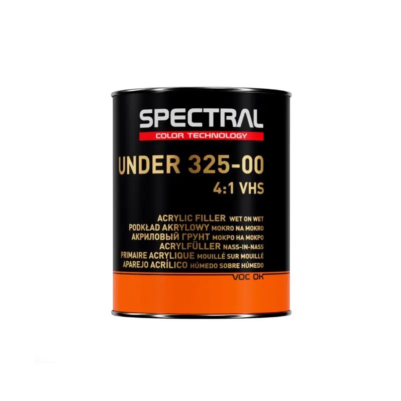 SPECTRAL podkład akrylowy mokro na mokro 4:1 UNDER 325-00 1L+ utwardzacz 0,25L H6115 Zniżka