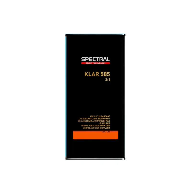 Nowość SPECTRAL lakier bezbarwny VHS KLAR 585 2:1 5L + 2,5L utwardzacz H6115