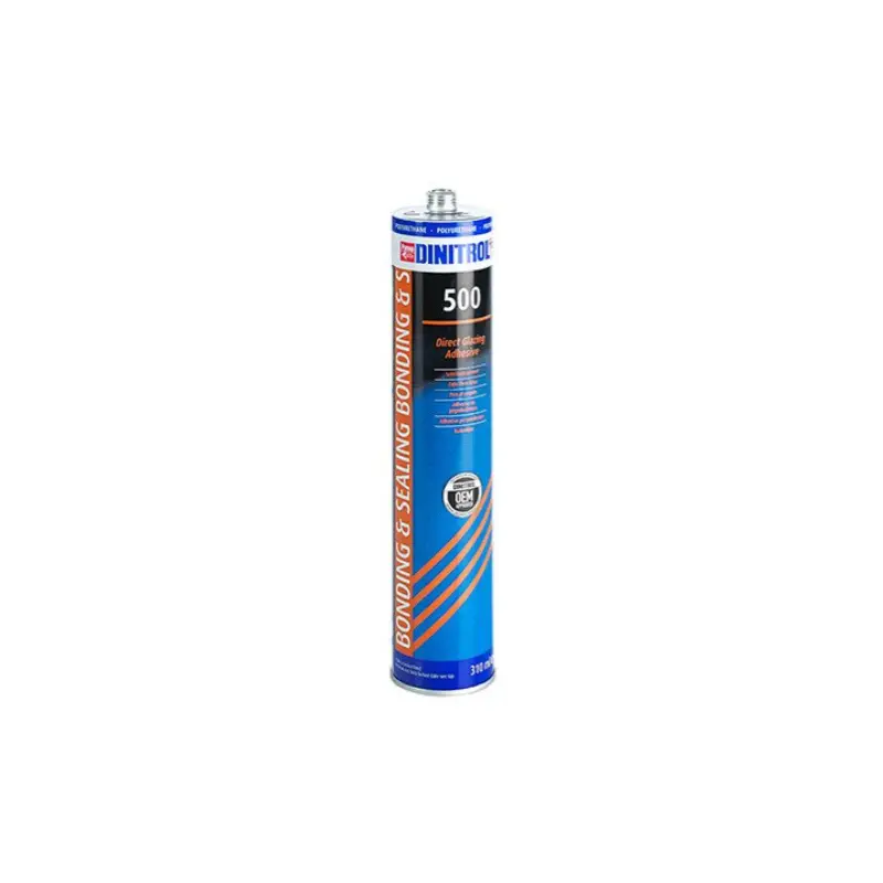 DINITROL 500 klej do szyb samochodowych 2h/6h czarny 310ml Darmowy zwrot