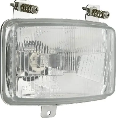 Tani Reflektor przedni halogenowy, prostokątny 12/24V H4 156x93 mm Kramp