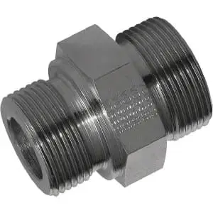 Przyłącze proste 3/8" BSP - M16x1.5 10L - męskie pod pierścień zacinający Nowy