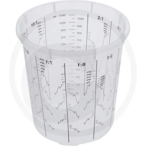 Kubek do mieszania farb ze skalą 1,3 L=3207015 Tani