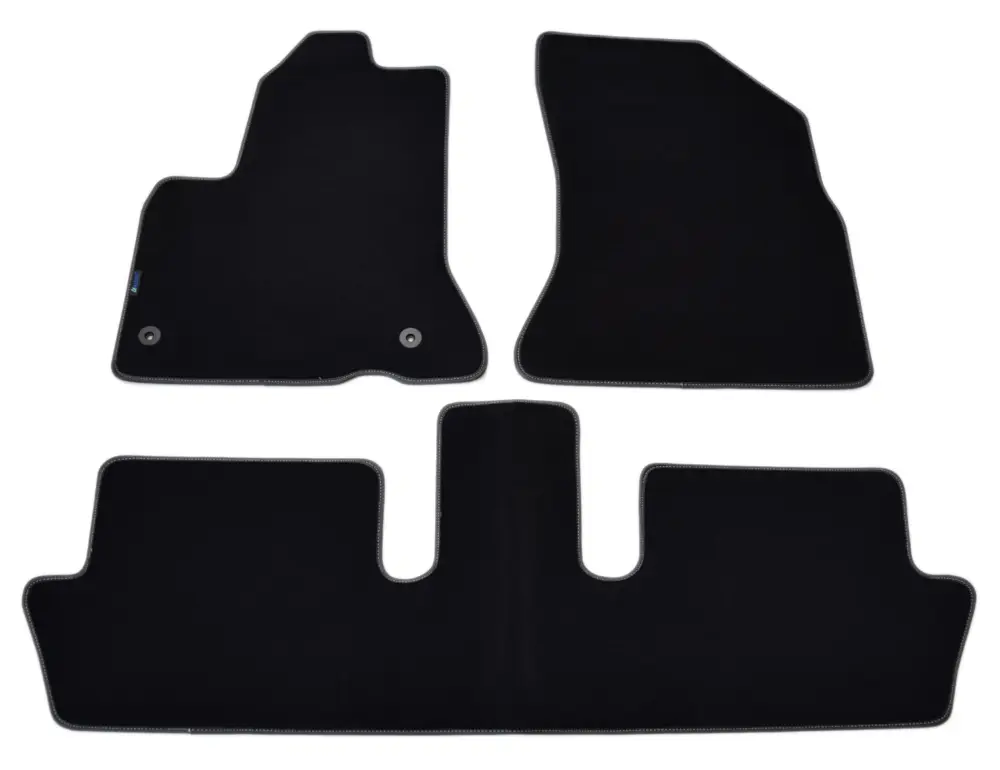 Do wyczerpania zapasów Citroen C4 Picasso2007-2013r. / Citroen Grand C4 Picasso 2006-2013r. Dywaniki welurowe w jakości Gold (czarne -G131)