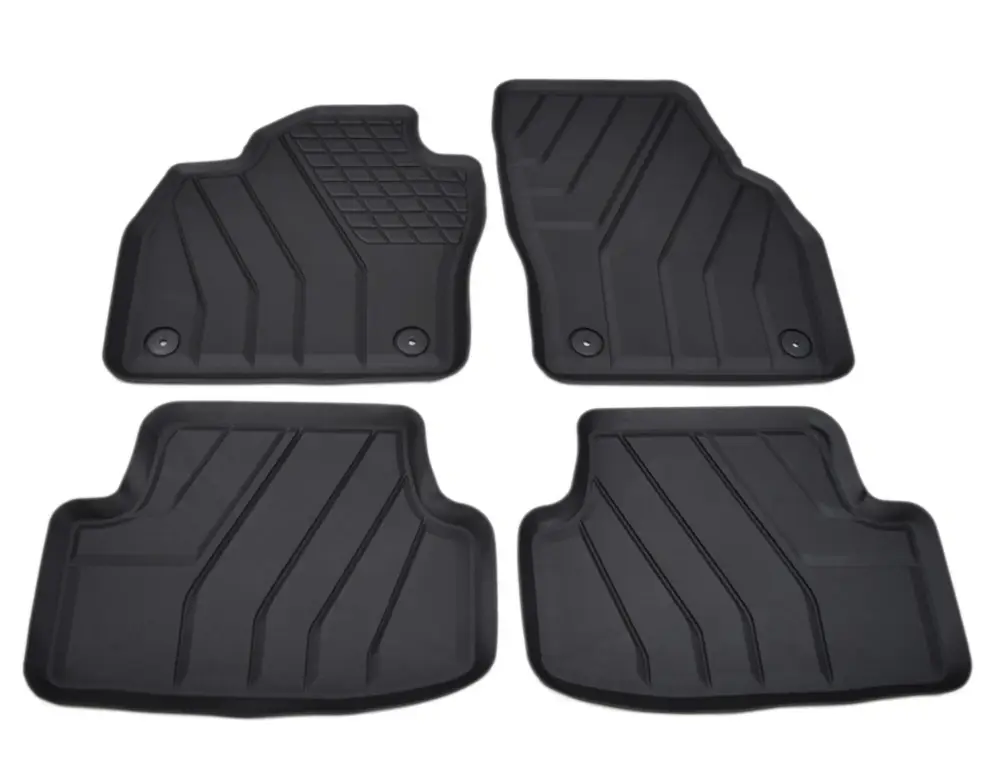 Cena promocyjna VW T-Cross od 04/2019r. - Dywaniki gumowe, korytka, Amal Plast